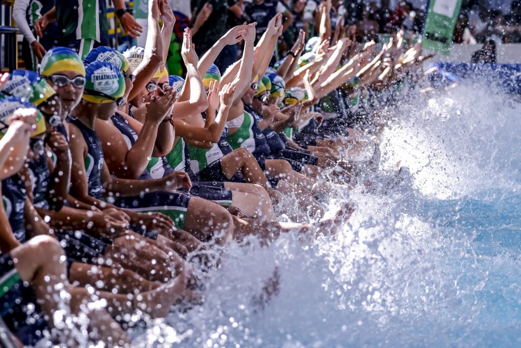 Araucária inaugura projeto de iniciação ao triathlon para jovens