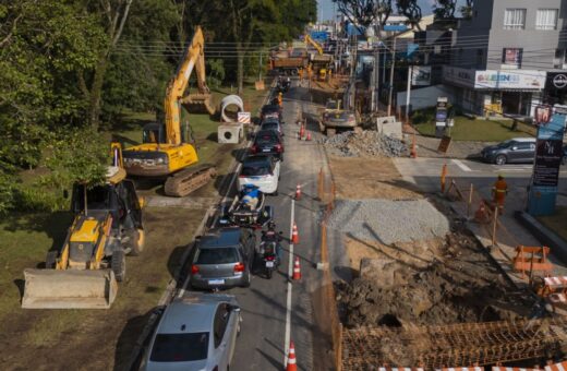 Avenida Arthur Bernardes terá bloqueio total por 45 dias em Curitiba