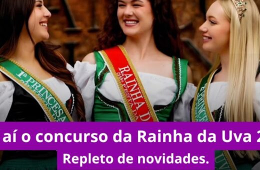 Colombo abre inscrições para Rainha da Uva 2027; concurso vai escolher representantes de uma das principais tradições da cidade