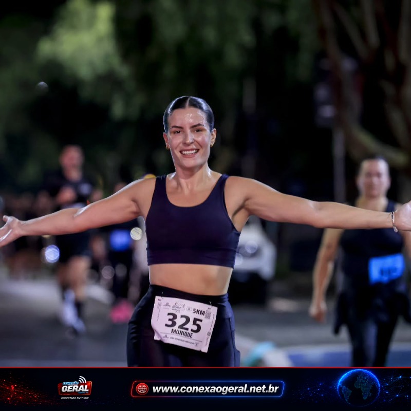 1ª Corrida Noturna do Trânsito reúne multidão nas ruas de Araucária