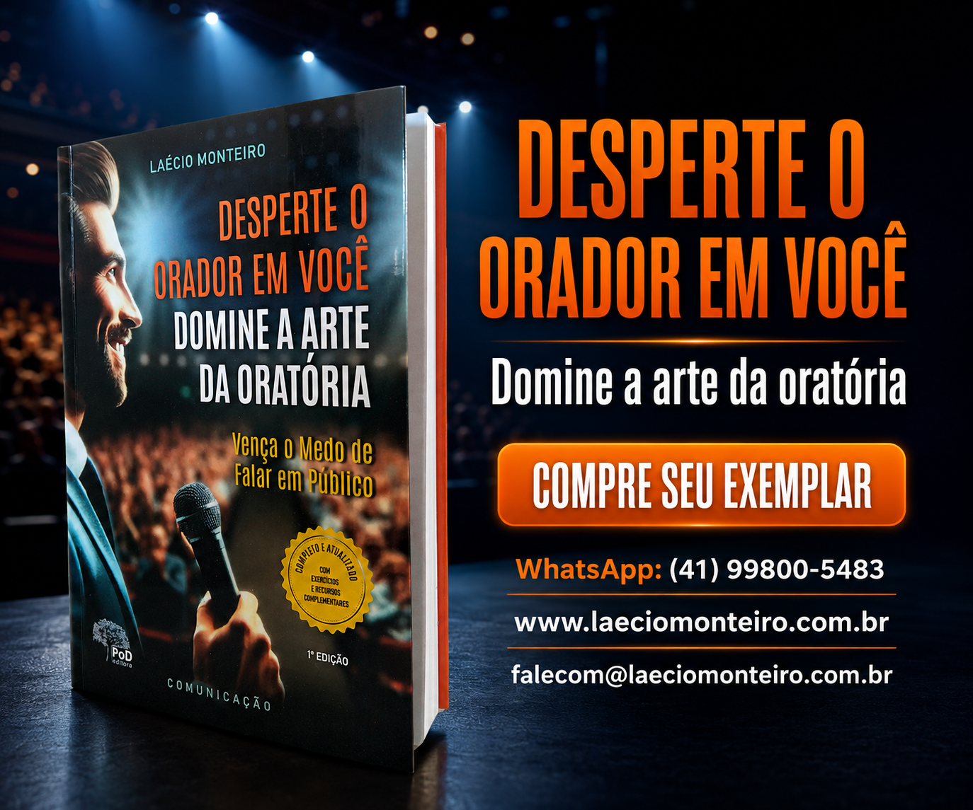 Publicidade de Laécio Monteiro