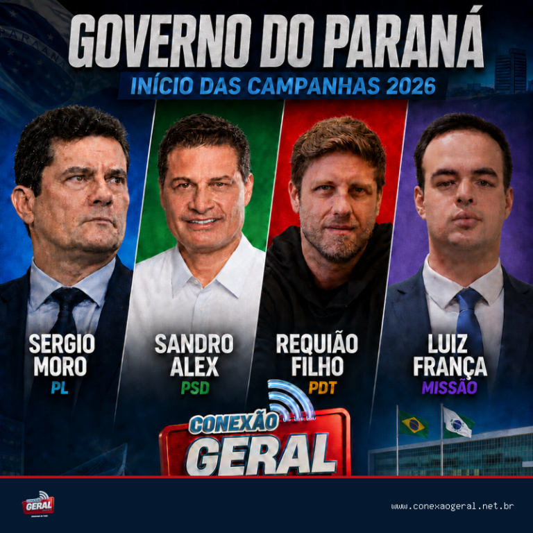 Campanha ao Governo do Paraná começa oficialmente; candidatos entram na fase decisiva da disputa