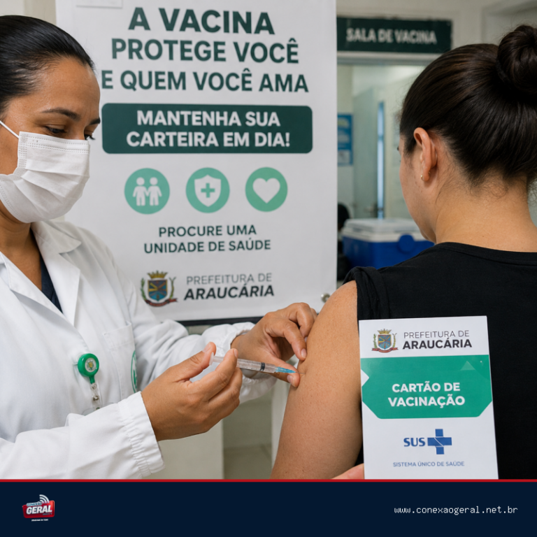 Município reforça campanha de vacinação e alerta para a importância da imunização