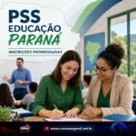 Paraná prorroga PSS para professores até quinta-feira; salários chegam a R$ 6,9 mil