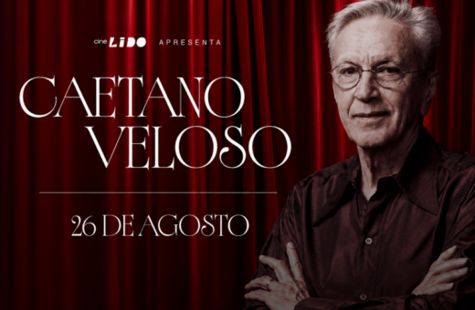 Caetano Veloso inaugura novo Cine Lido nesta quarta-feira em Curitiba