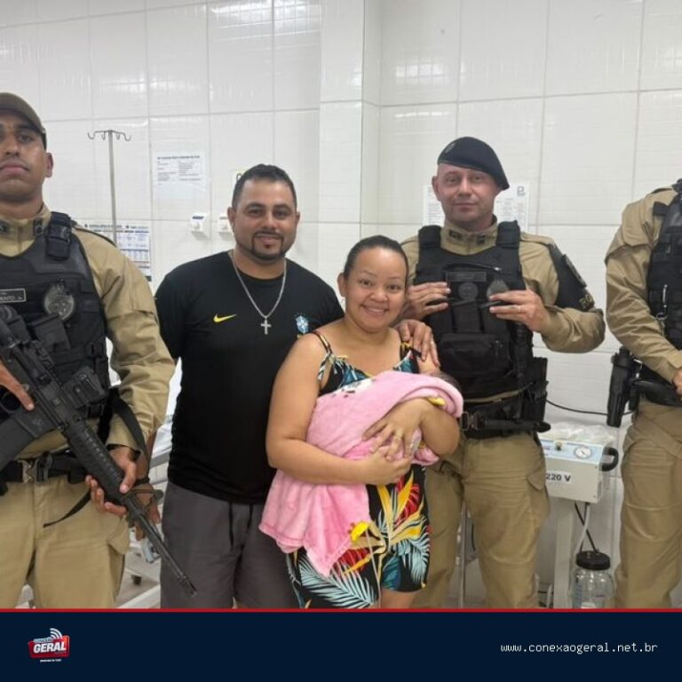 Policiais militares salvam recém-nascida engasgada em Cambé