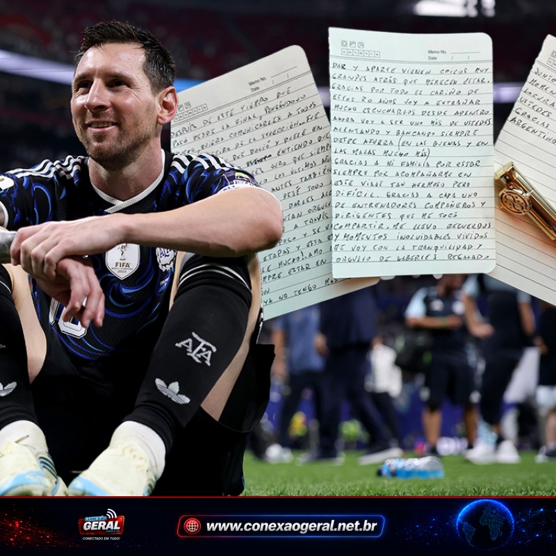 Messi se despede da seleção argentina e encerra uma das maiores histórias do futebol mundial