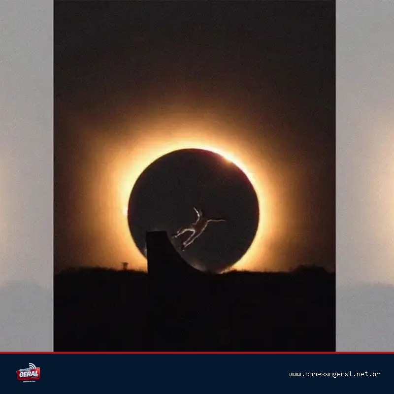 Skatista sincroniza salto com eclipse solar e vídeo ultrapassa 100 milhões de visualizações