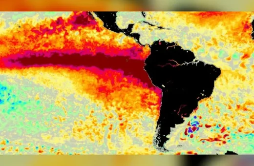 El Niño ganha força e pode atingir intensidade histórica até o fim de 2026