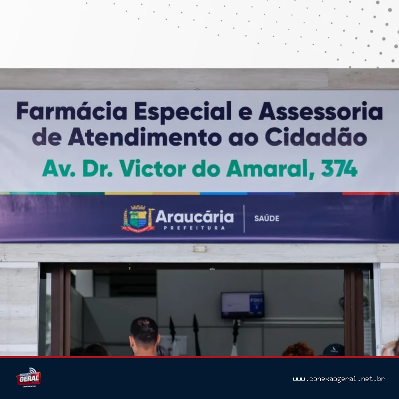 Farmácia Especial de Araucária suspende atendimento nesta quarta-feira para inventário