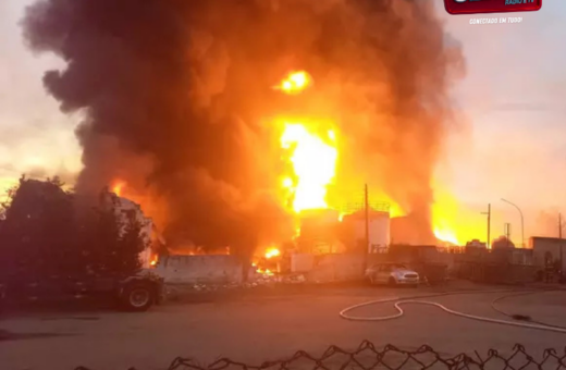 Explosões em série e incêndio de grandes proporções atingem fábrica de solventes em São Paulo