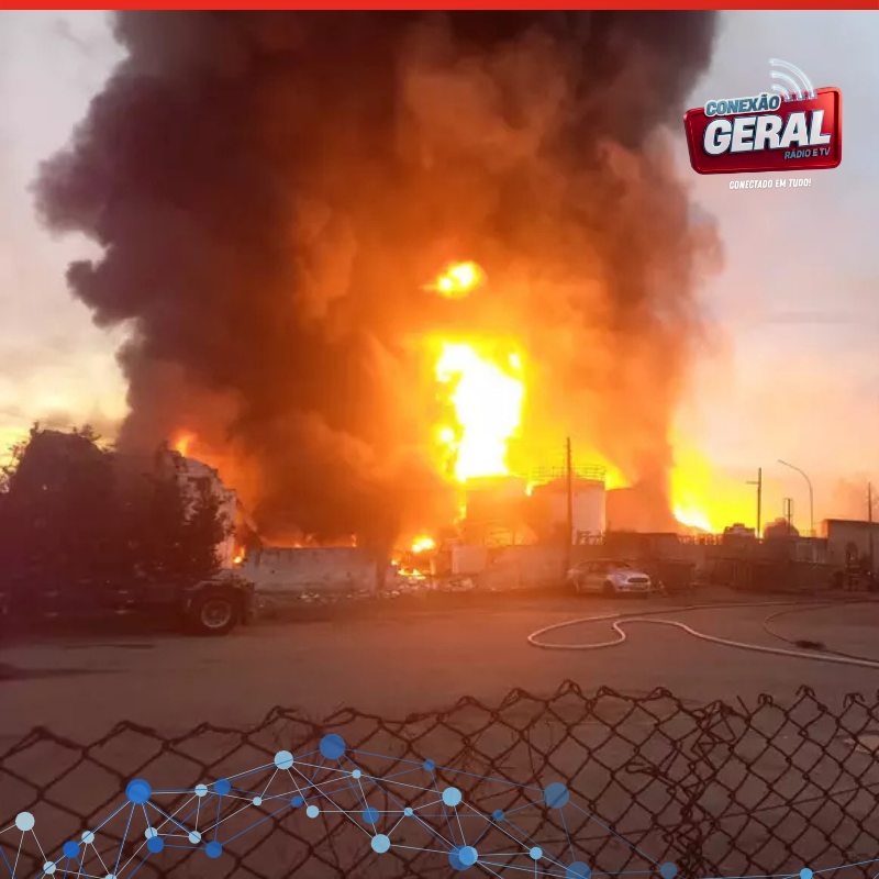 Explosões em série e incêndio de grandes proporções atingem fábrica de solventes em São Paulo