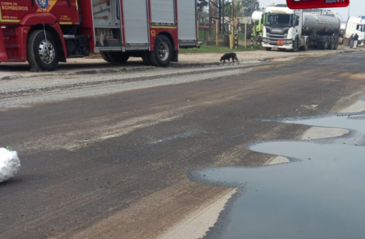 Vazamento de diesel mobiliza força-tarefa em Araucária; não houve vítimas