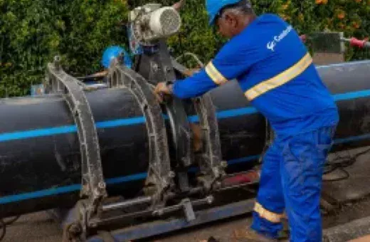 Nova adutora vai aumentar em 70% a capacidade de abastecimento de água em Piraquara