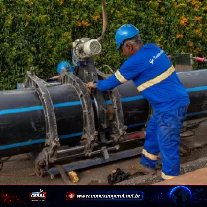 Nova adutora vai aumentar em 70% a capacidade de abastecimento de água em Piraquara