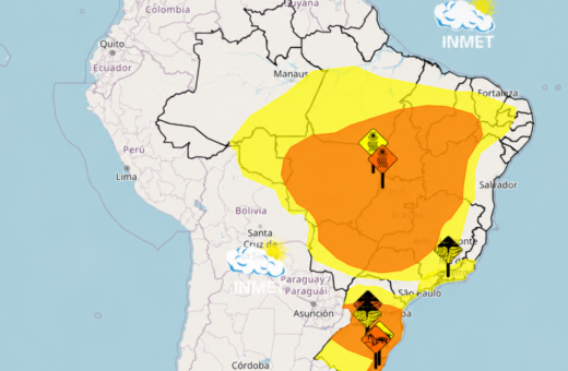 Araucária entra em alerta para tempestades neste sábado; previsão indica ventos fortes e possibilidade de granizo