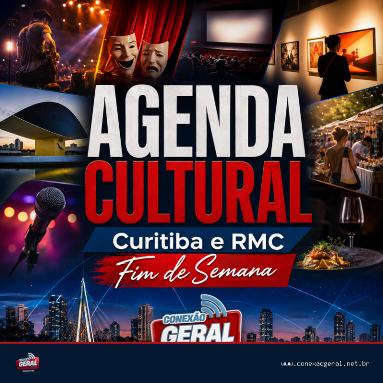 Agenda Cultural: Curitiba e RMC têm música, teatro, cinema e atrações gratuitas neste fim de semana