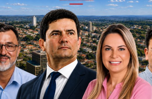 Líder nas pesquisas para o Governo do Paraná, Sergio Moro vem a Araucária nesta segunda-feira