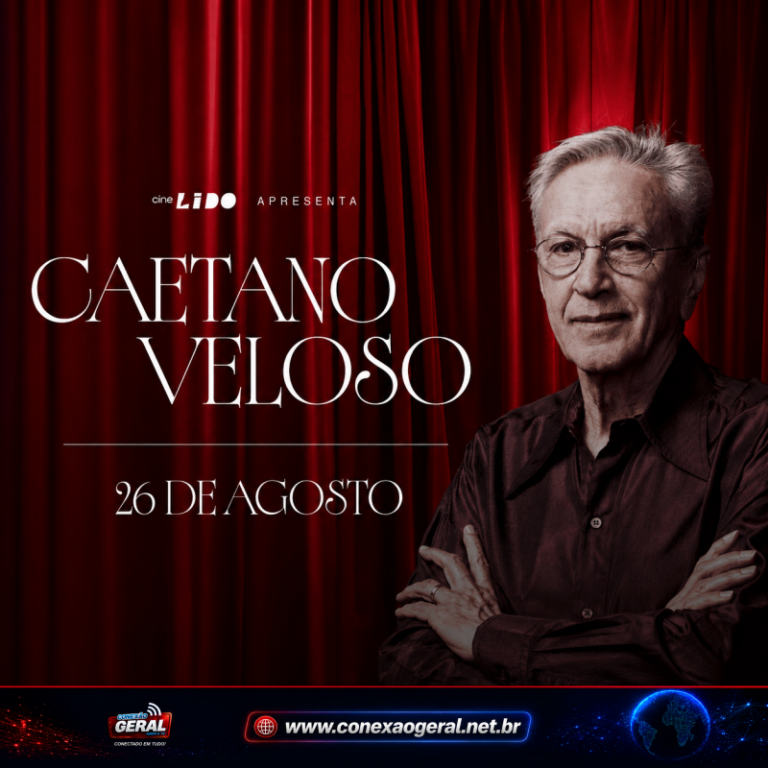 Caetano Veloso inaugura novo Cine Lido nesta quarta-feira em Curitiba