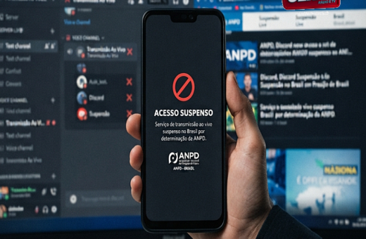 ANPD determina suspensão de transmissões ao vivo do Discord no Brasil