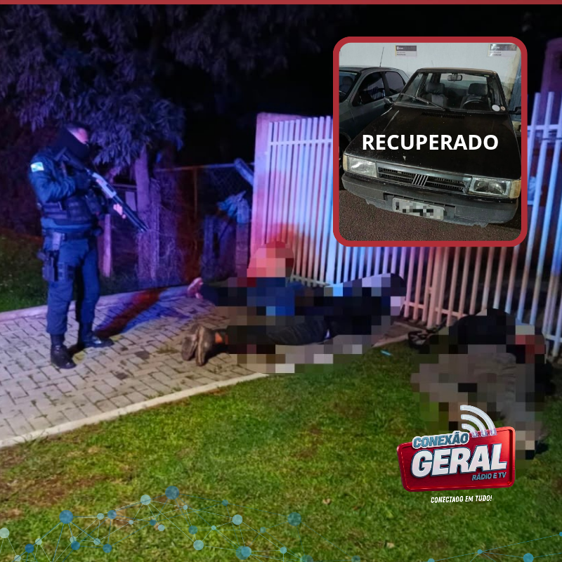 Ação rápida da Guarda Municipal recupera veículo furtado em menos de meia hora em Araucária