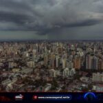 Segunda amanhece fria e úmida na Grande Curitiba após fim de semana de temporais