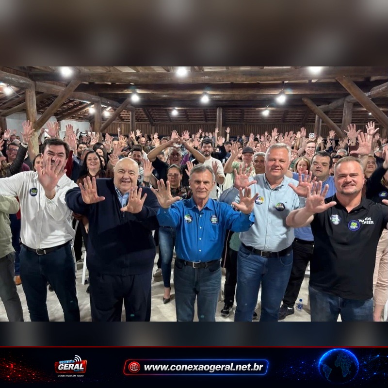 Encontro político em Araucária reúne Greca e lideranças, mas tem ausências de Ratinho Junior e Sandro Alex