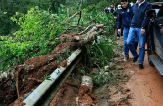 Chuvas já atingem mais de 21 mil pessoas no Paraná; 72 municípios têm ocorrências
