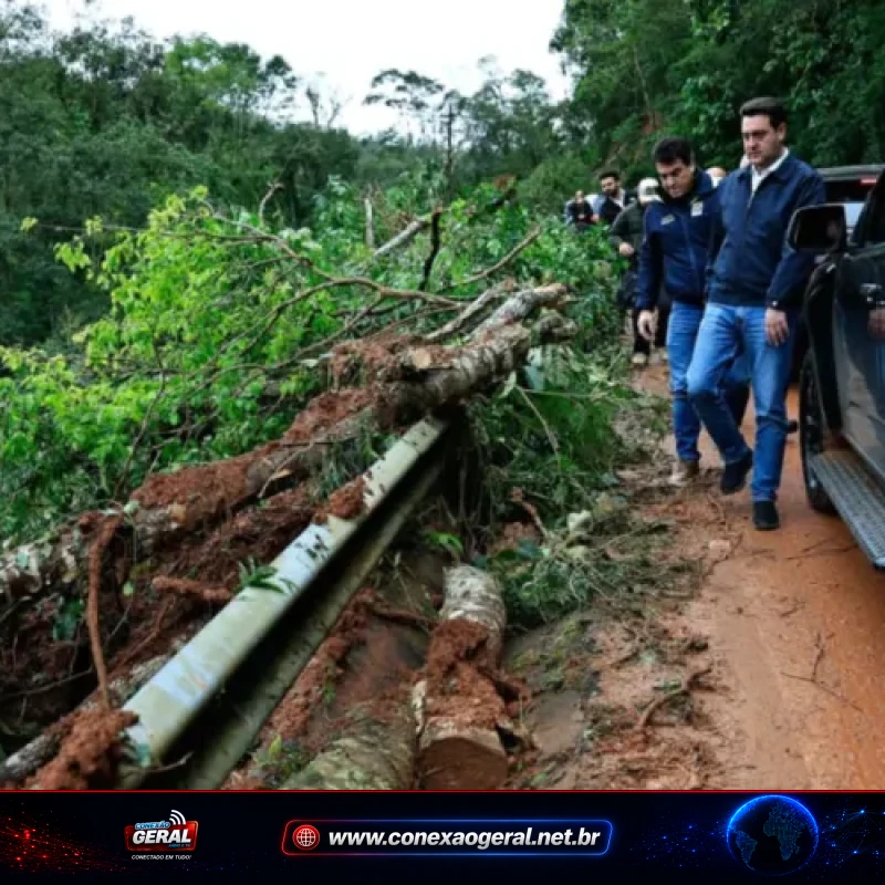 Chuvas já atingem mais de 21 mil pessoas no Paraná; 71 municípios têm ocorrências
