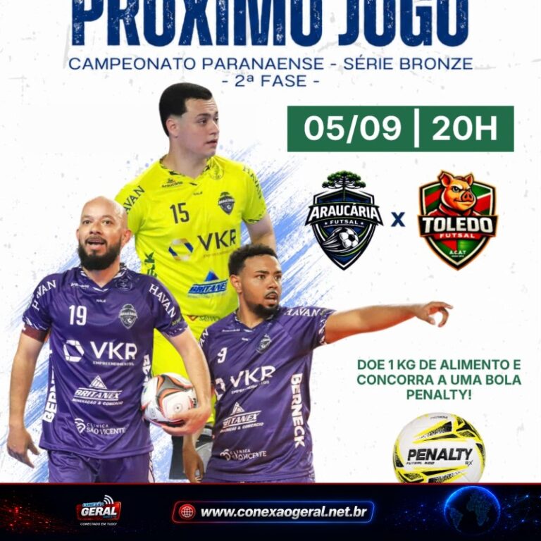Araucária decide classificação na Série Bronze neste sábado no Joval