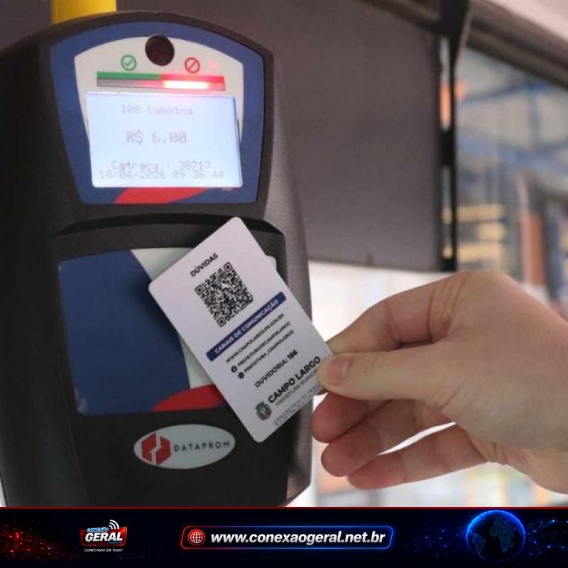 Campo Largo evita reajuste de R$ 0,31 no ônibus e mantém tarifa reduzida aos domingos e feriados