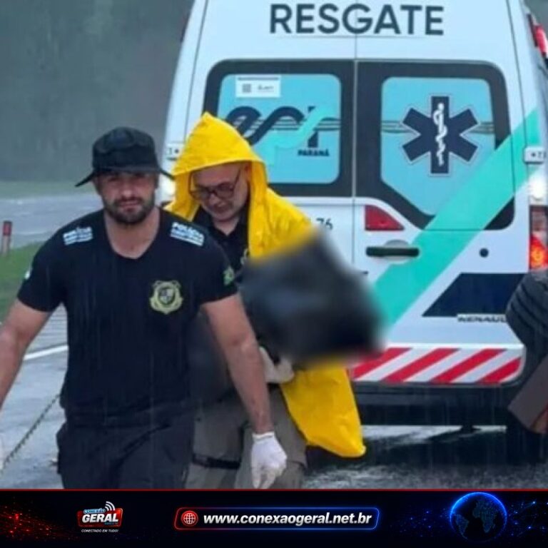 Bebê morre após carreta tombar e carga de arroz soterrá-lo na BR-369
