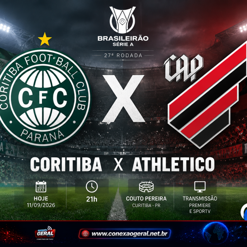 Athletiba abre a 27ª rodada nesta noite no Couto Pereira com rivais em boa fase