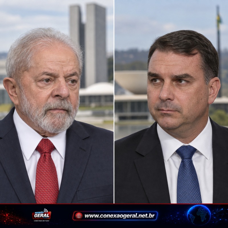 Atlas/Bloomberg aponta empate técnico entre Lula e Flávio Bolsonaro no segundo turno