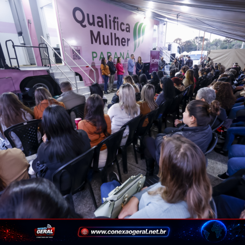 Qualifica Mulher Paraná inicia cursos gratuitos no Parque Cachoeira, em Araucária