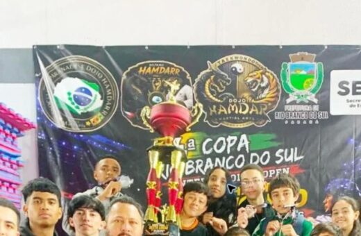 Projeto social de taekwondo de Araucária conquista mais de 20 medalhas em Rio Branco do Sul
