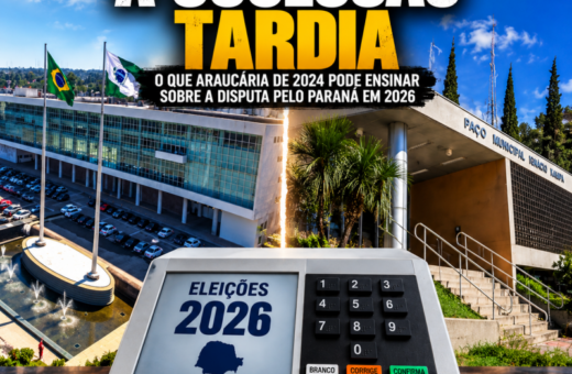 ANÁLISE | A sucessão tardia: o que Araucária de 2024 pode ensinar sobre a disputa pelo Paraná em 2026