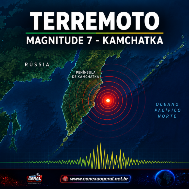 Terremoto de magnitude 7 atinge península de Kamchatka, na Rússia, sem registro de vítimas
