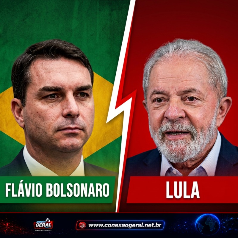 Quaest: Flávio Bolsonaro tem 45% e Lula, 44%; segundo turno segue tecnicamente empatado