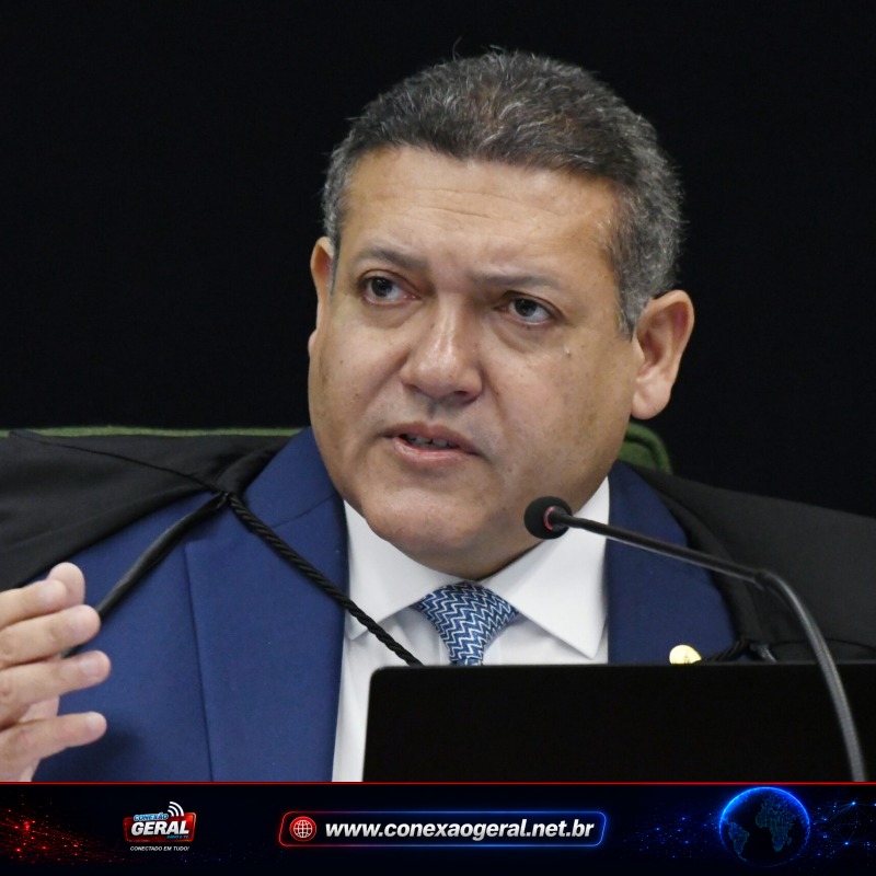 Ministro Kassio Nunes Marques durante sessão do Tribunal Superior Eleitoral em 2026