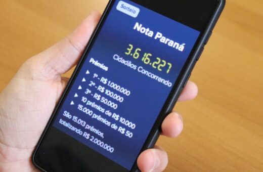 Nota Paraná sorteia R$ 5 milhões nesta quinta; mais de 3,3 milhões de consumidores concorrem