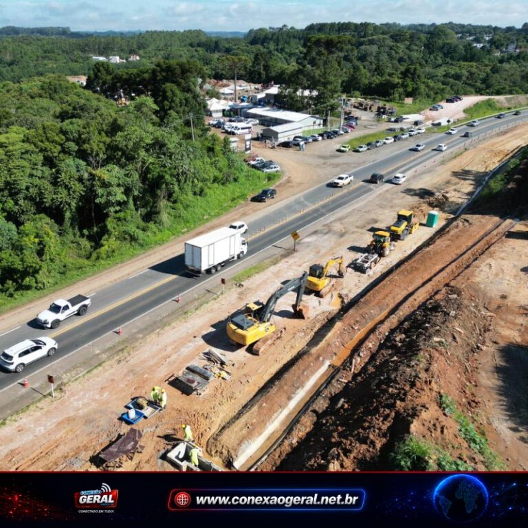 Novo viaduto da PR-418 é liberado ao tráfego em Almirante Tamandaré
