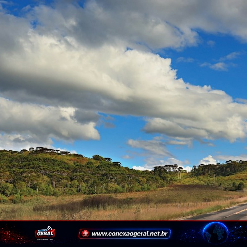 Fim de semana terá mudança no tempo e queda de temperatura no Paraná