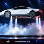 Tesla apresenta Roadster “voador” que salta, gira no ar e promete 0 a 100 km/h em 1 segundo