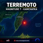 Terremoto de magnitude 7 atinge península de Kamchatka, na Rússia, sem registro de vítimas